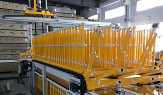 cooling line short cycle hot press machine melamine lamiantion machine